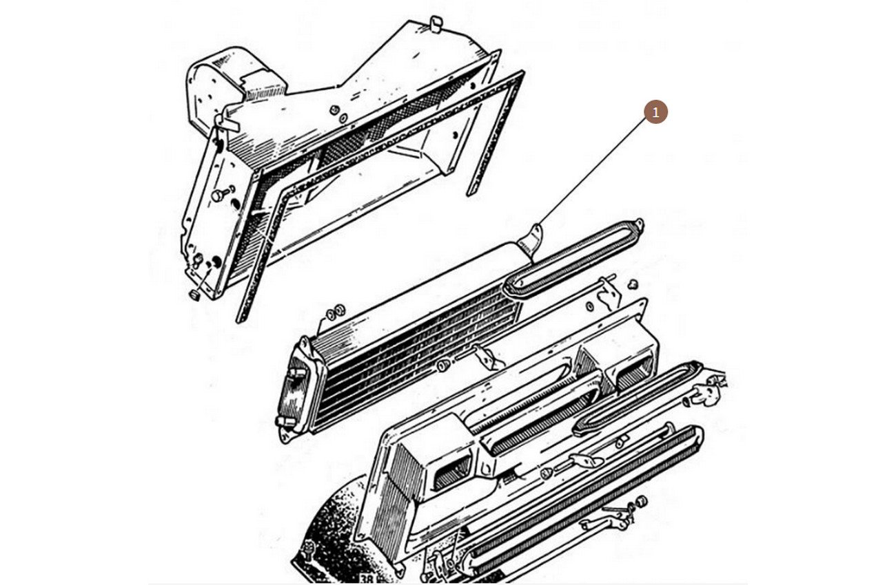 Heater matrix