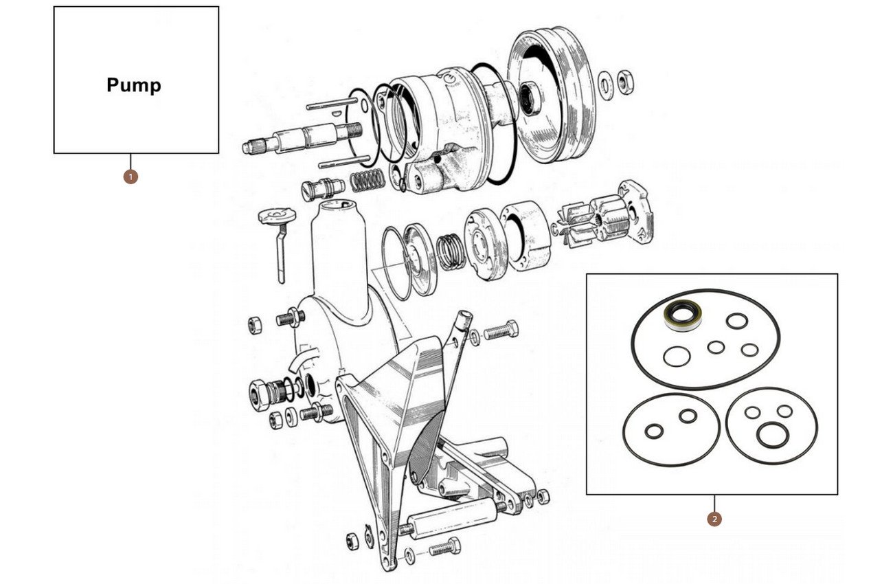VIN 04549-39523 (Saginaw pump)