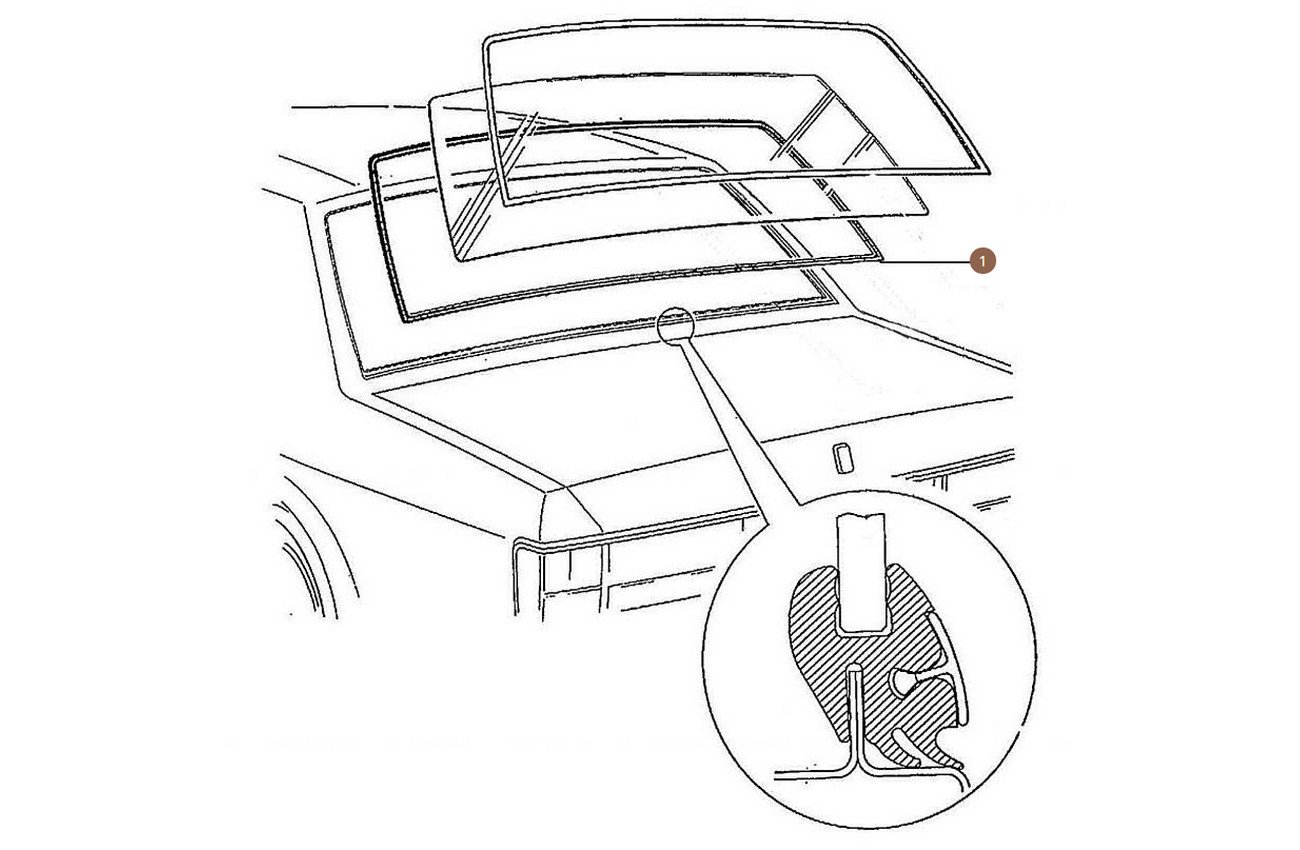 Windscreen & Rear Screen Seals