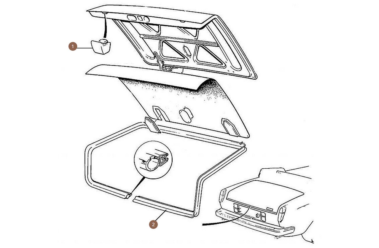 Bonnet & Boot Seals