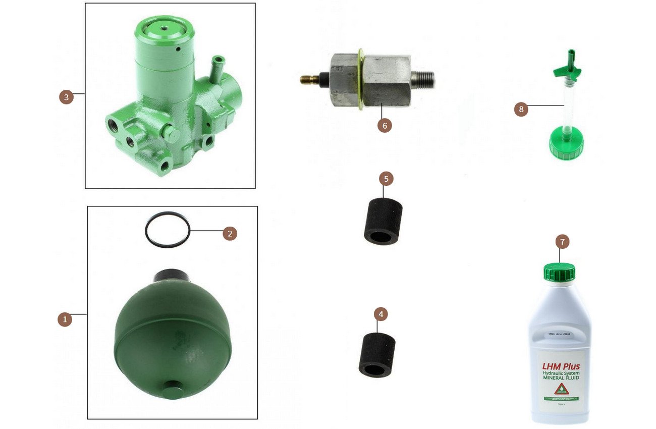 Accumulator Spheres, Valve Bodies & Switch