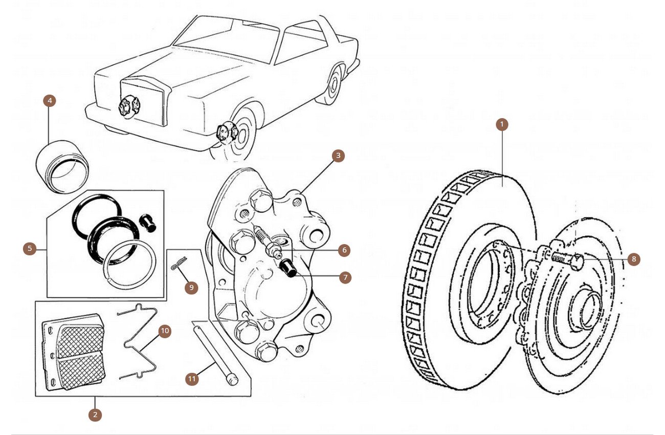 Cars with Standard Brake Disc (280mm)