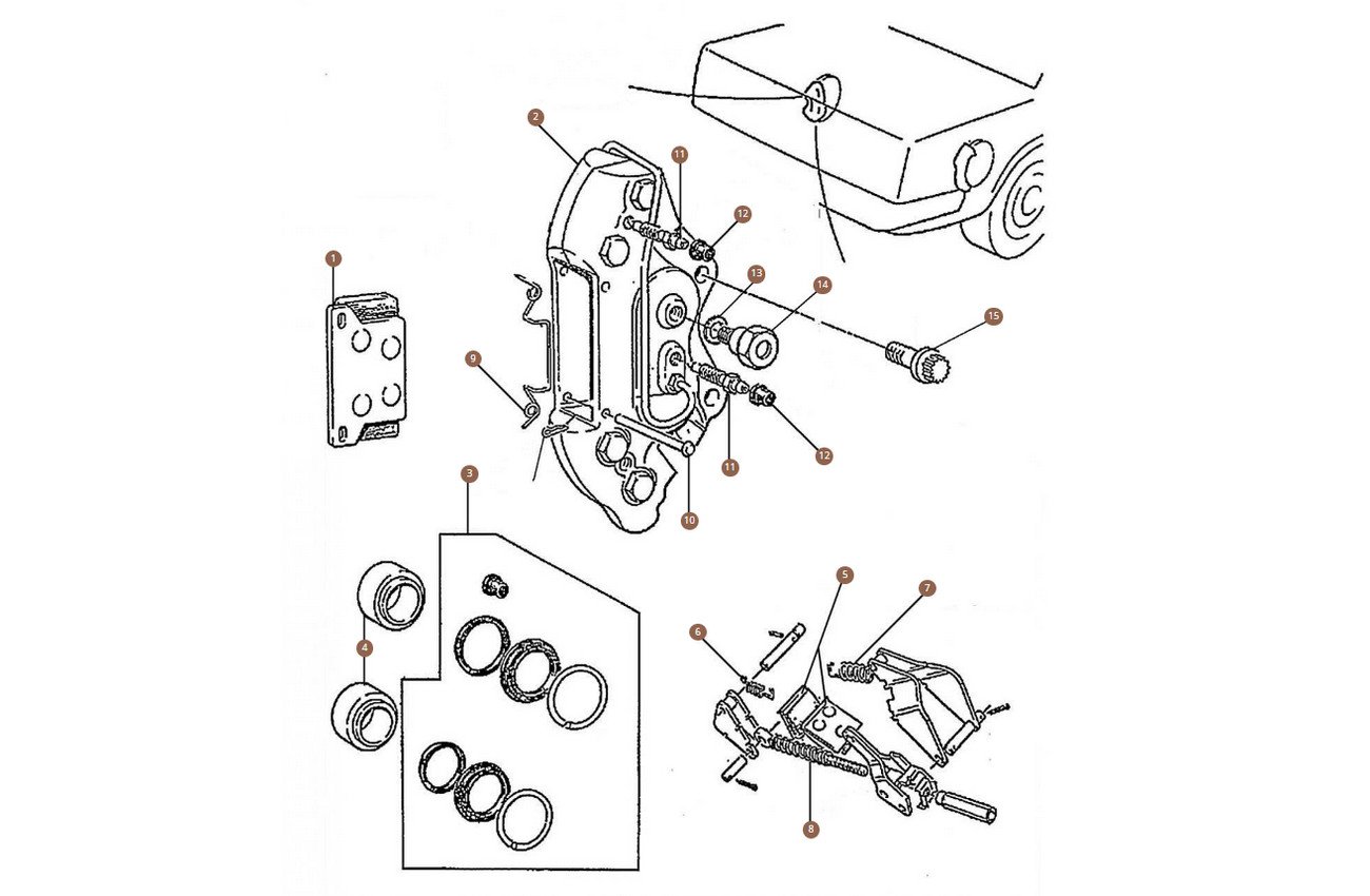 Rear Brakes (Discs, Pads, Calipers & Wheel Bearings)