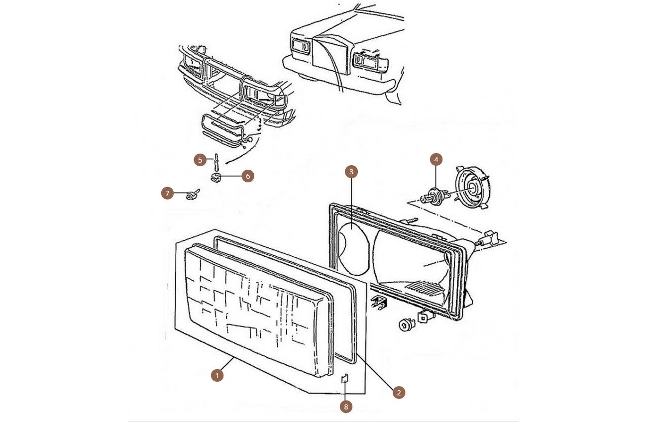 Single Headlamps