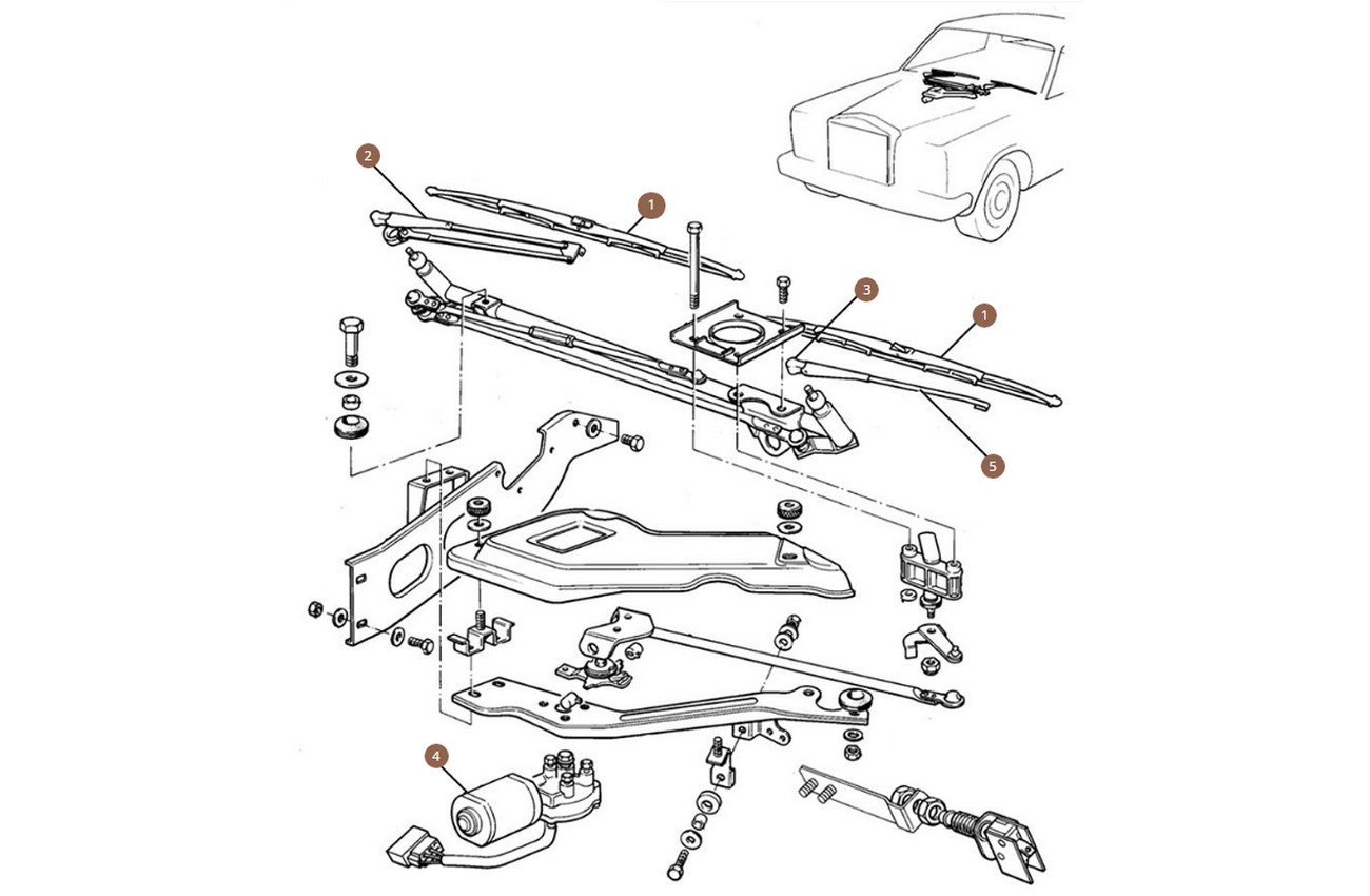 Wiper Motors, Blades & Switches