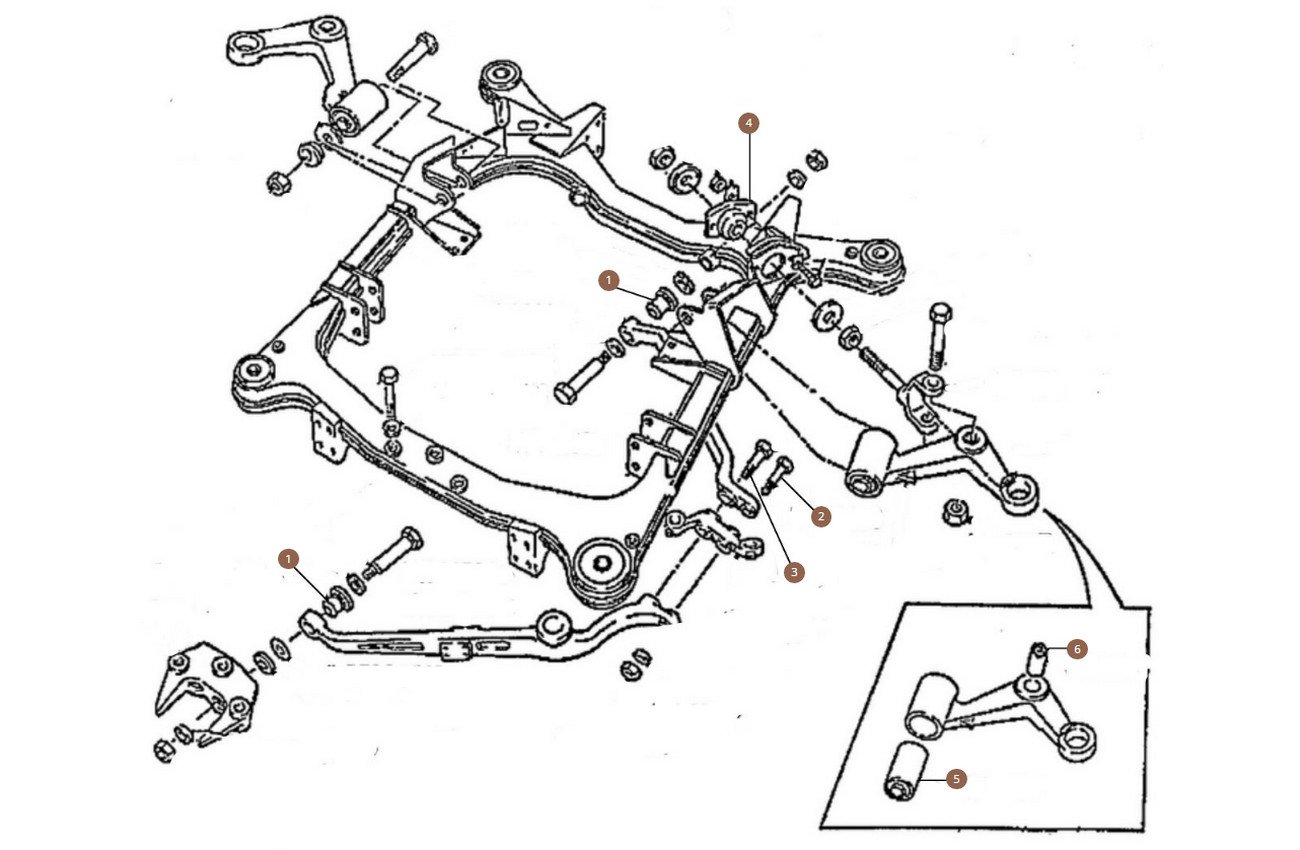 Triangle Lever & Bushes