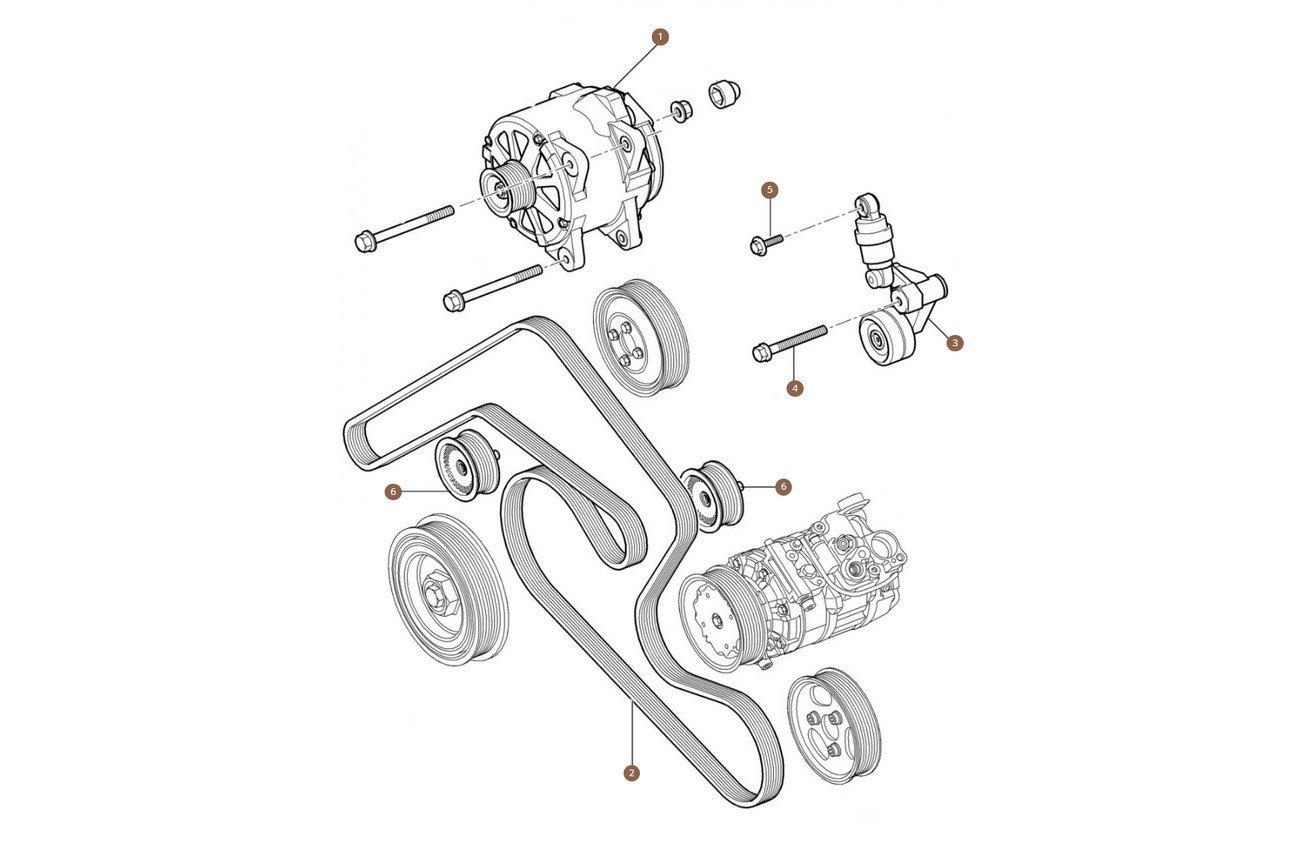 Tensioners, Belts & Pulleys