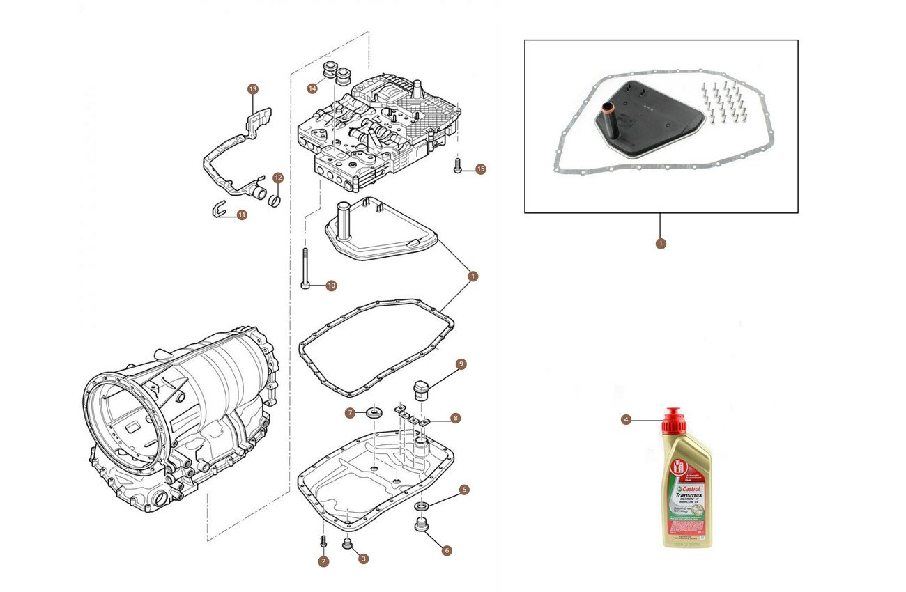 2004-2007 (24 bolt fixing oil sump)