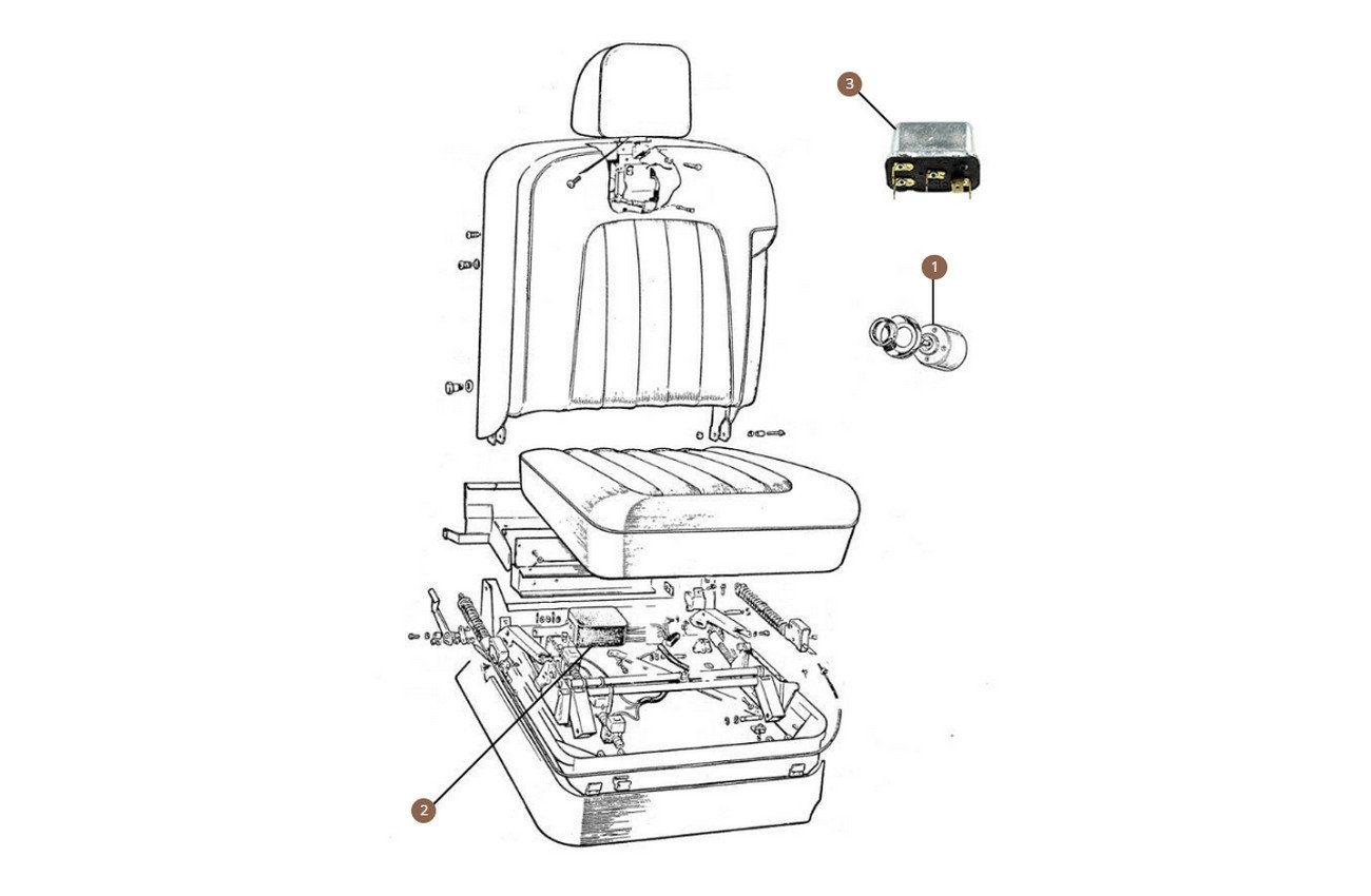 Seat Switches, Motors & Relays