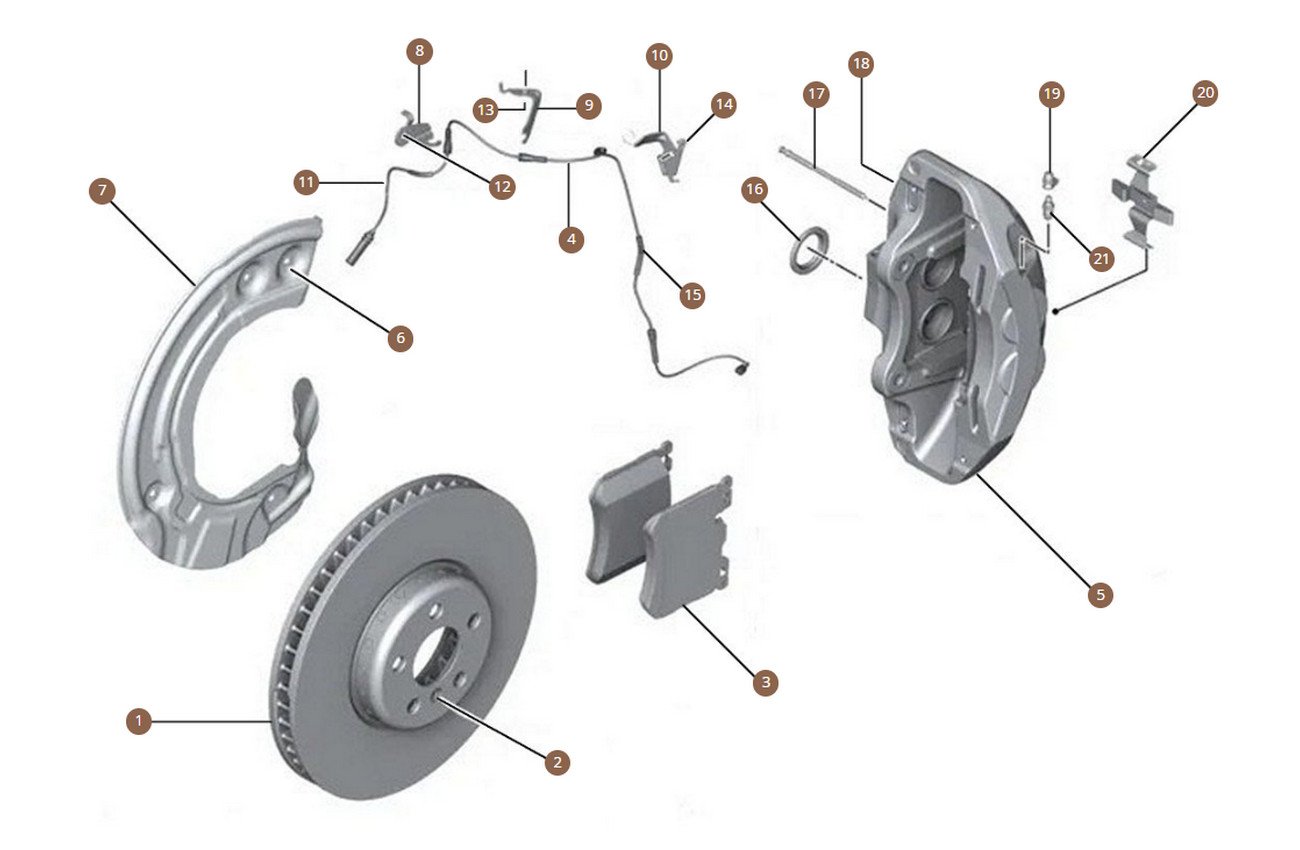 Front Brakes (Discs, Pads & Calipers)