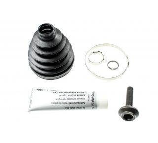 Drive shaft boot kit outer (3 convolutions - rubber bellow)