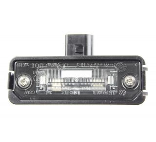 Number plate lamp