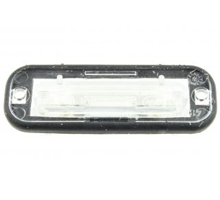 Lamp rear number plate