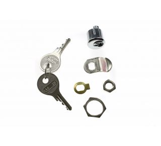 Wheel hub cap lock & key