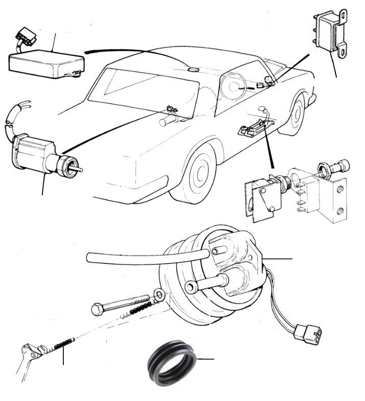 30954 automatic speed control - Solex Carburettor 2 Door Cars