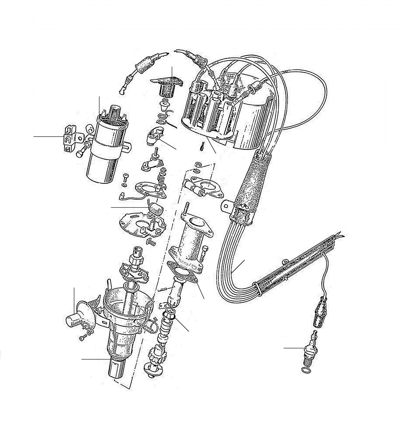 31024 Distributor 08742-22117 (single point) - Distributor Parts