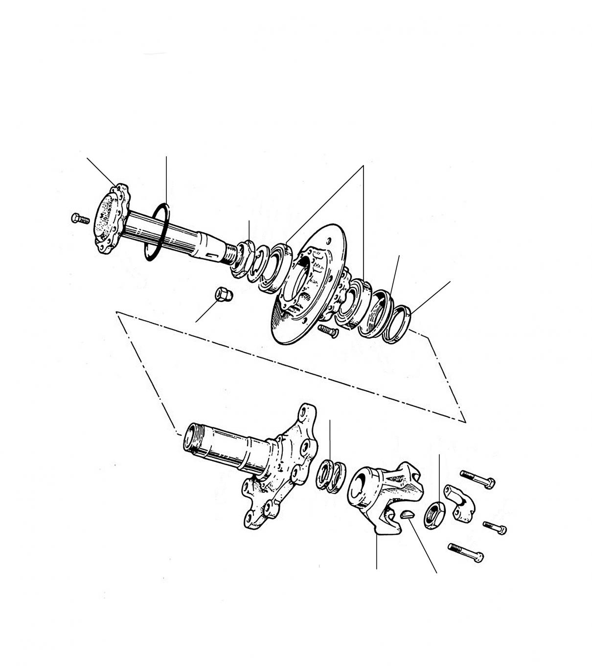 31270 Rear wheel hub - Hub & Wheel Bearing