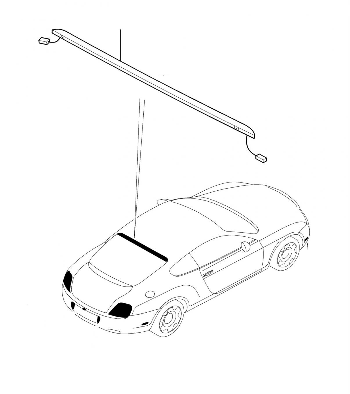 60410 High mounted stop lamp - 2004 till 2011