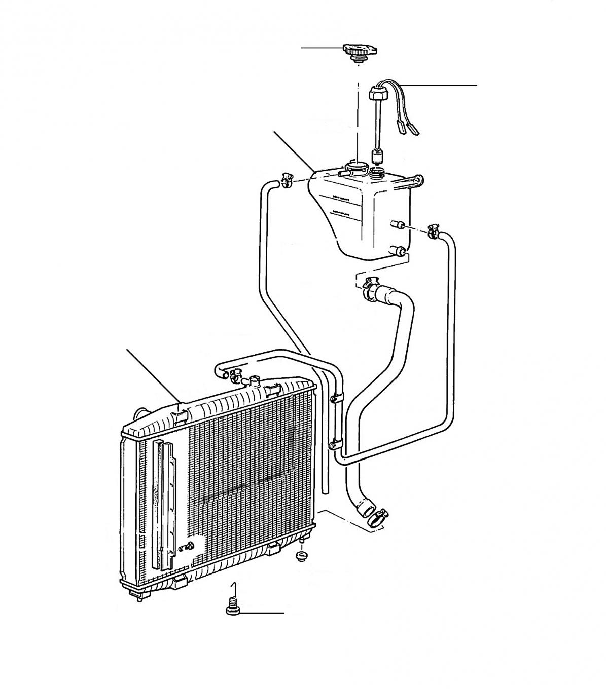 40547 Radiator - VIN 20001 till 24635