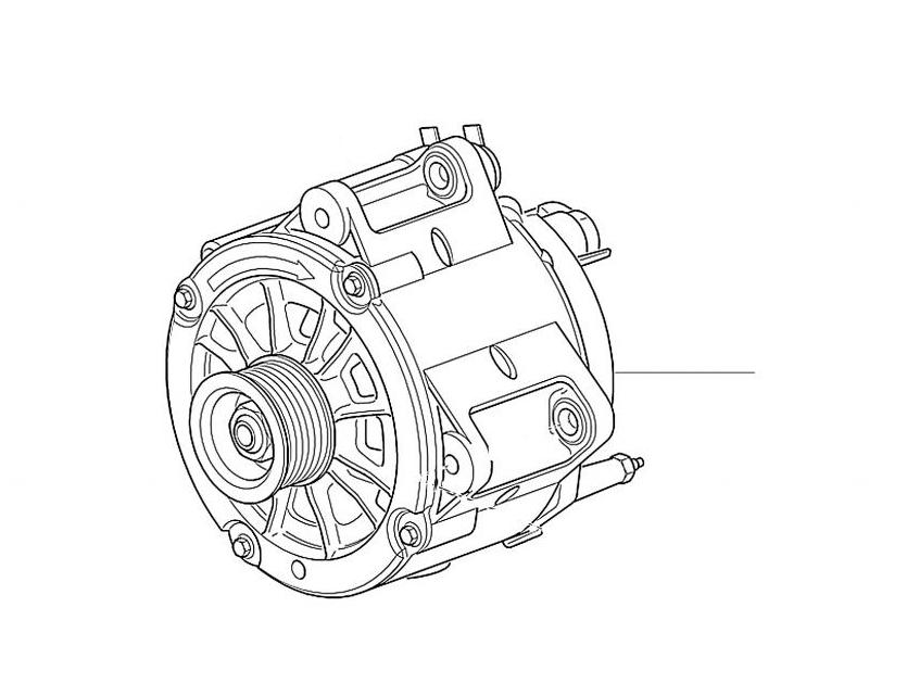 50228 Alternator & Regulators Bentley Bentley Arnage R, T 11205 onwards & Bentley Azure - Bentley Azure