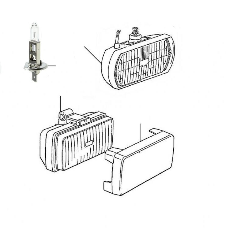 40690 Foglamp - Front Fog lamps 