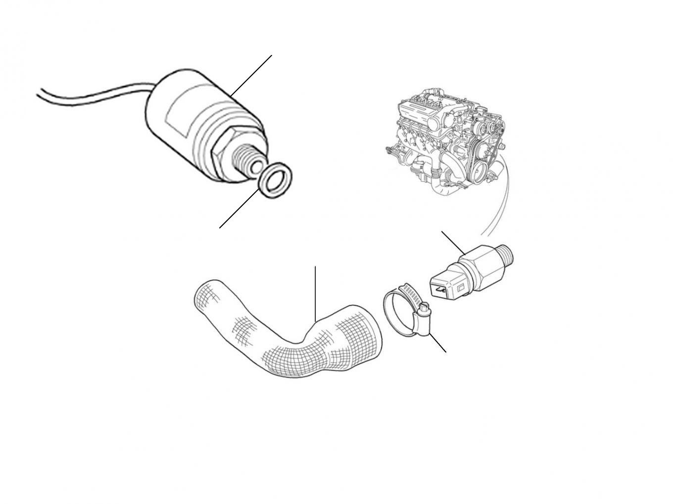 50246 Engine Knock Sensors Bentley Arnage Red Label - Bentley Arnage Red Label