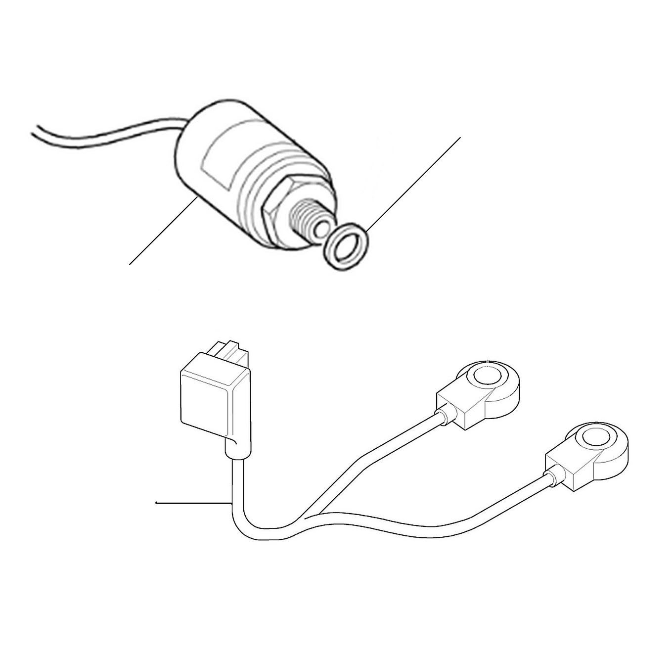 50244 Engine Knock Sensors Bentley Arnage Green Label & Silver Sepraph - Electrics