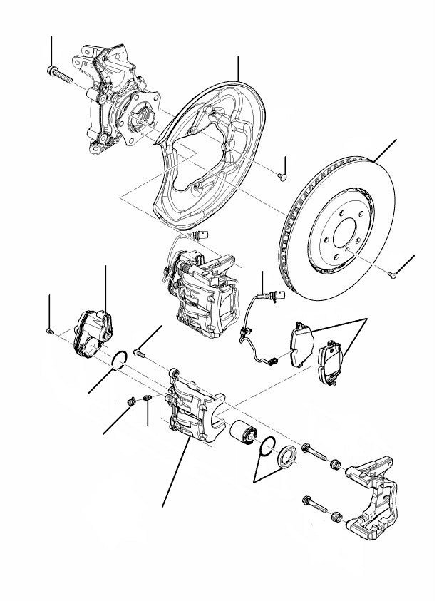 Rear brakes bentayga - Rear Brakes