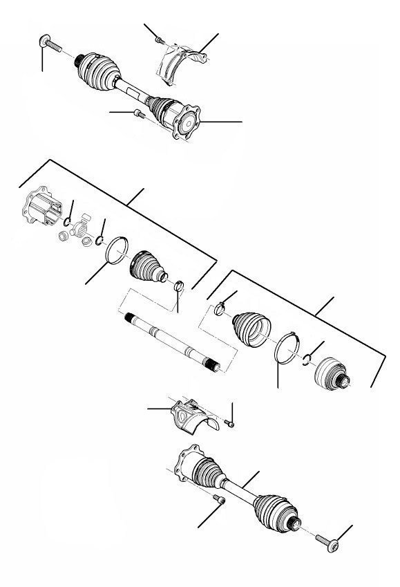 Driveshaft bentayga - Driveshafts