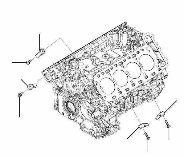 Knock sensor V8 Bentayga - V8 Petrol