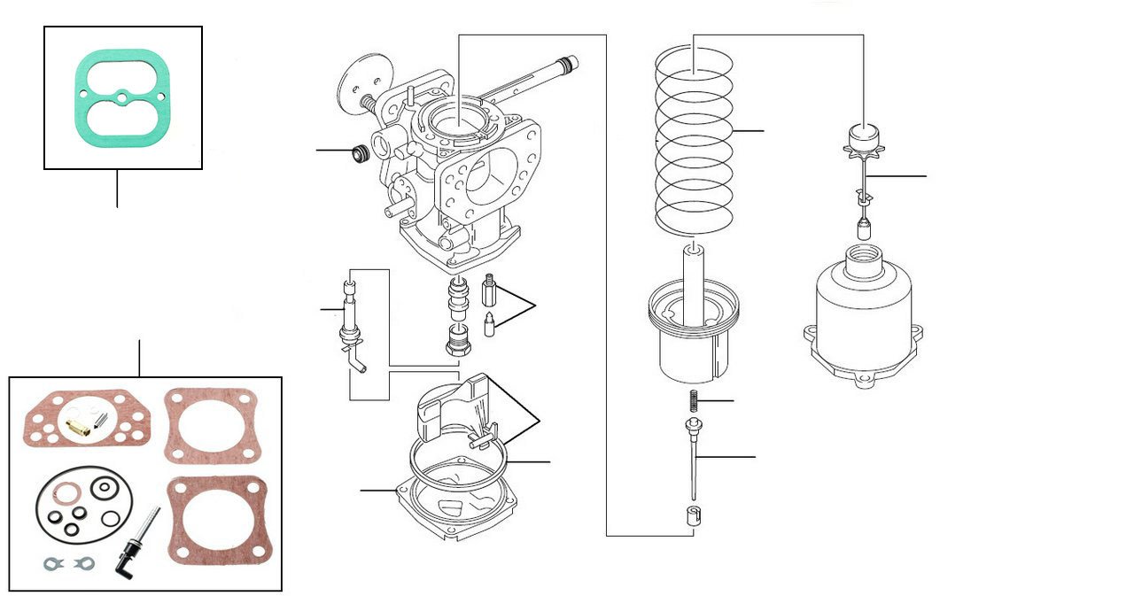 30926 Carburettor 30000-onwards SU - SU carburettor