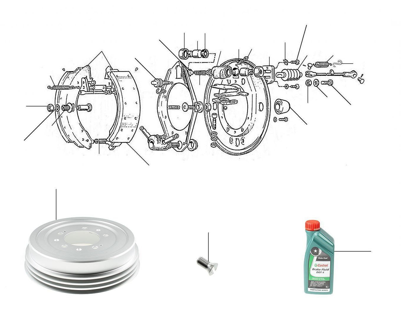 20302 Rear brakes. - S/Cloud I