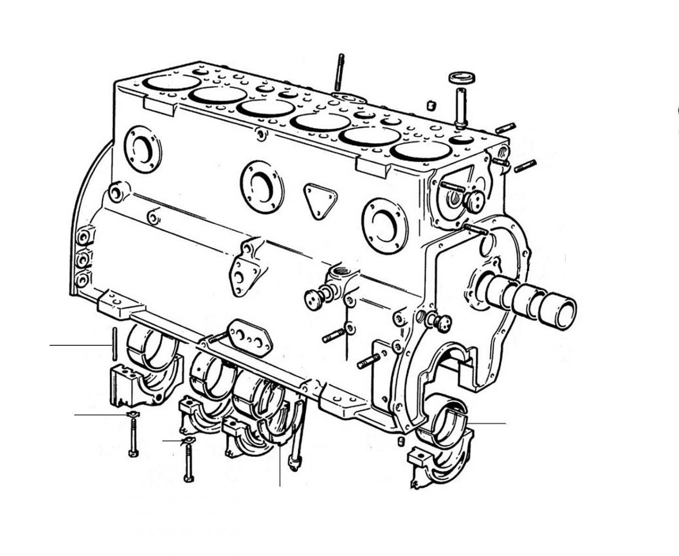 20720 Engine - Main Bearings