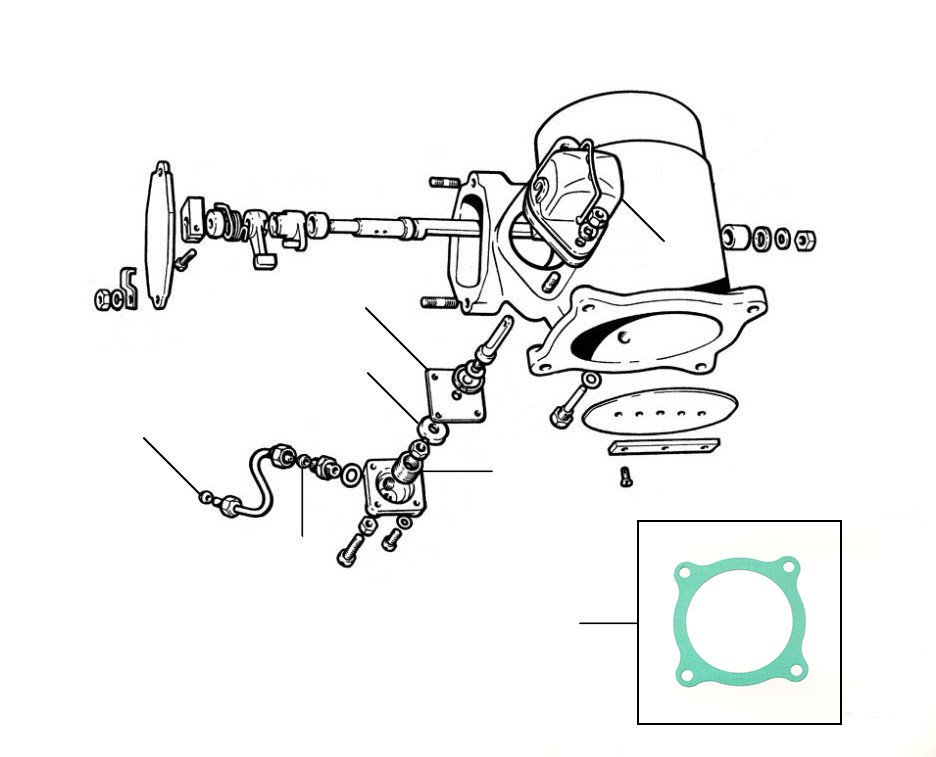 Choke mechanism 1955 carburetter s cloud 1 - Choke Mechanism