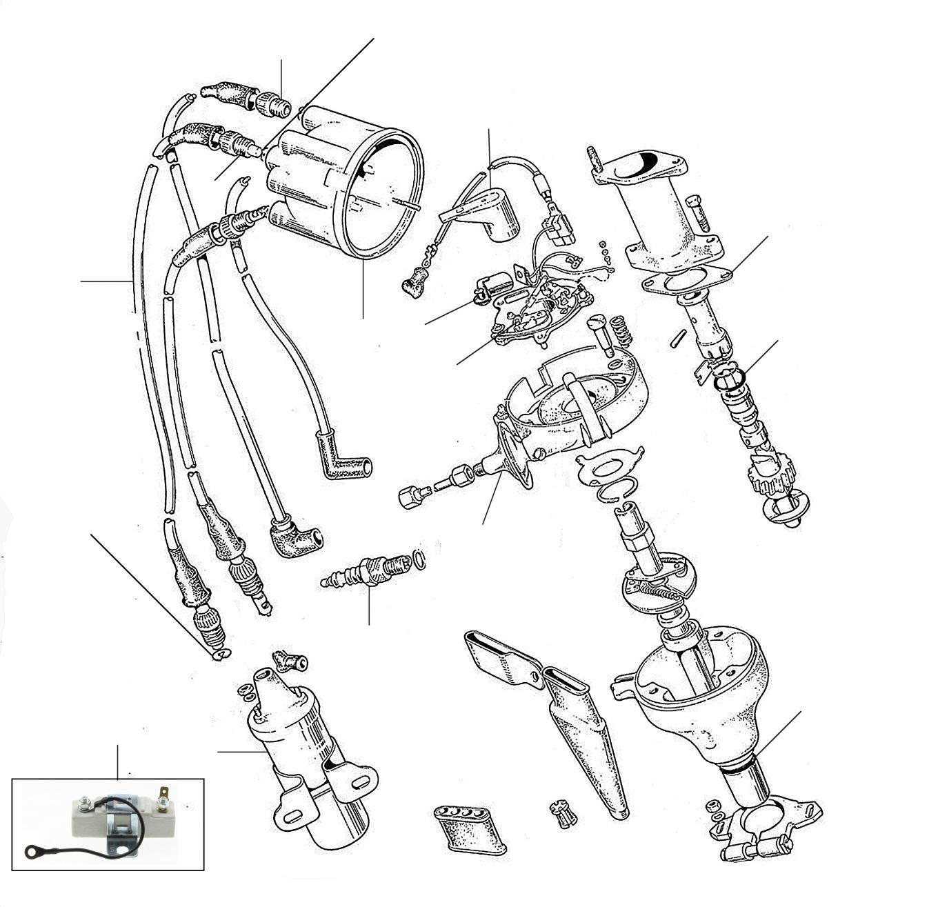 31020 Distributor 01001-08741 (twin point) - Standard Parts