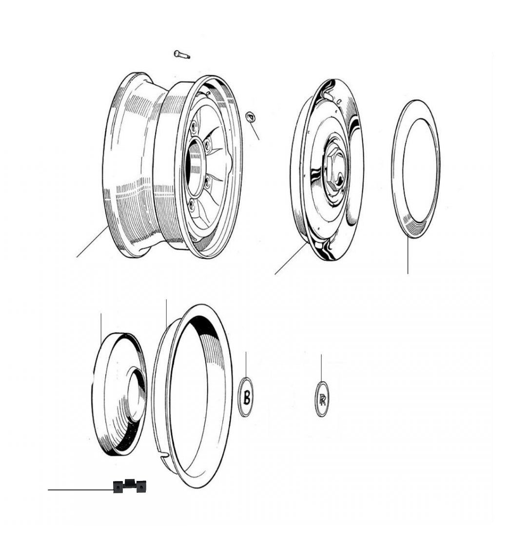 Rolls Royce 36136773460 Hub Cap Chrome Zuperparts #31 Rolls Royce 36136773460 Hub Cap Chrome Zuperparts