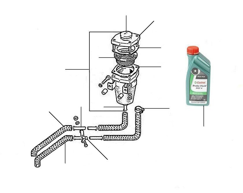 20304 Brake reservoir - Brake Reservoir