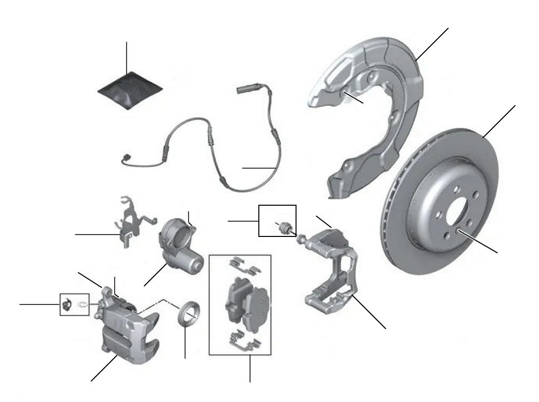 Rear brakes cullinan - Rear Brakes (Discs, Pads & Calipers)