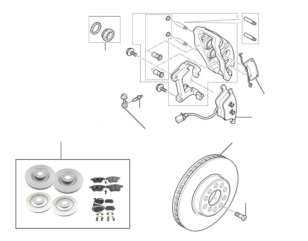 60200 Front brakes - 2004 till 2018