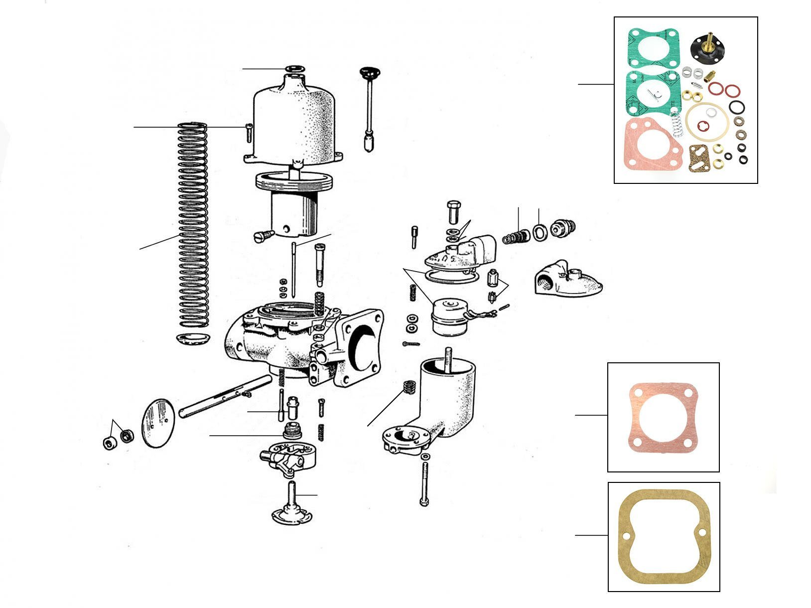 20406 Carb Cloud II - Carburettor (VIN till Rolls-Royce SWC186 & Bentley B450BS)