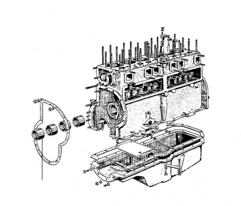 camshaft MKVI 1945 - Camshaft Bearings