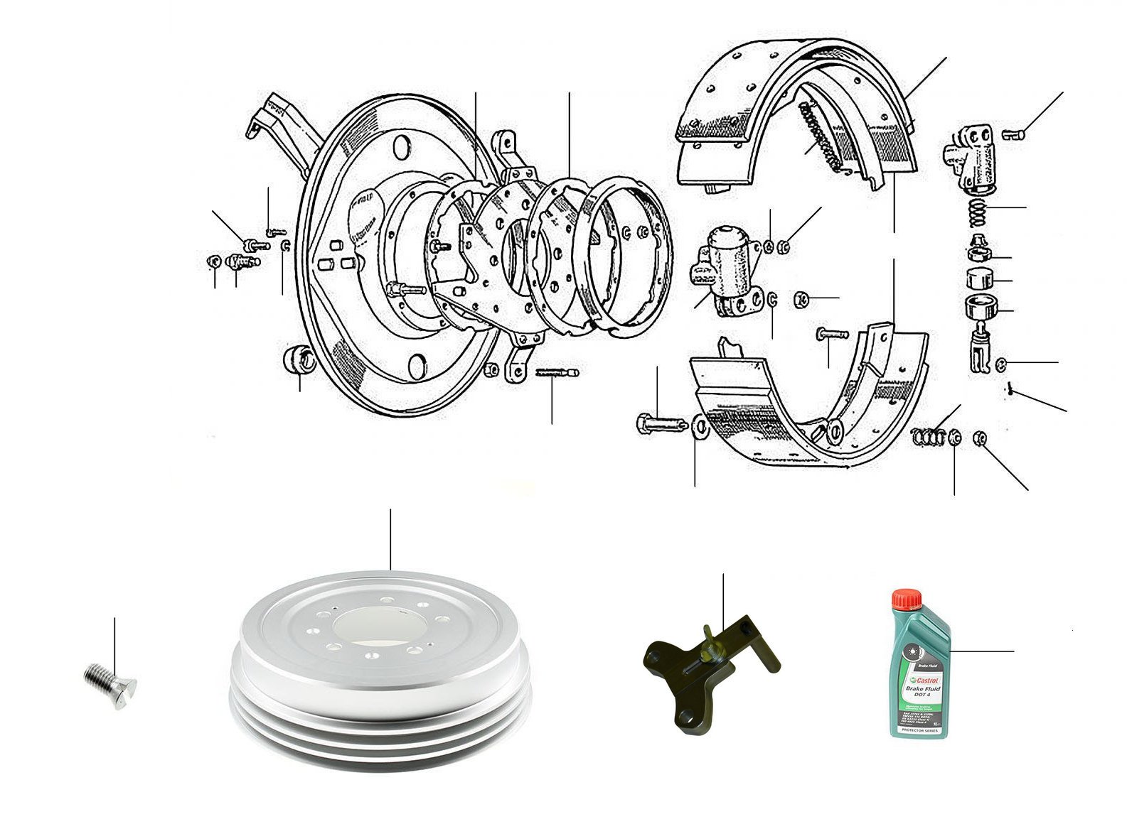 20301 Front brakes - S/Cloud II & III