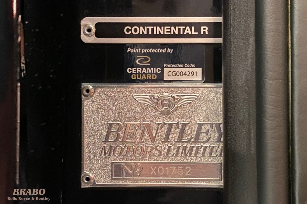 Bentley Continental R Mulliner 2002 Black Emerald