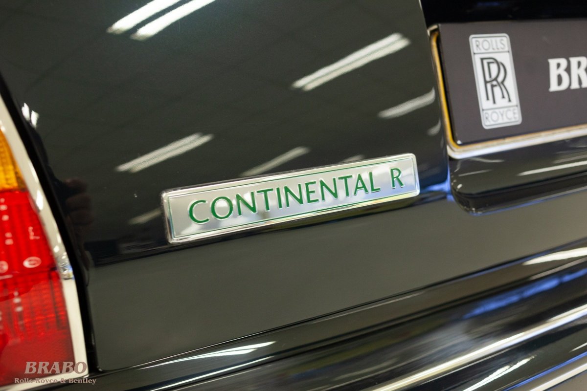 Bentley Continental R Mulliner 2002 Black Emerald